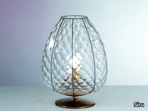 GEMMA MT 267 - Murano glass table lamp _ Siru