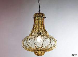 DOGE MS 118 - Murano glass pendant lamp _ Siru