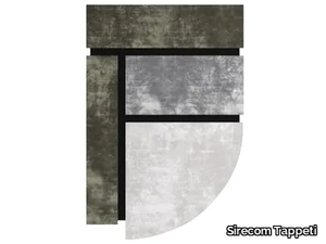 ISLAND PEPE NERO - Hand-tufted rug in bamboo and wool _ Sirecom Tappeti