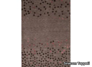 ICON BUBBLES BROWN - Rectangular handmade rug _ Sirecom Tappeti