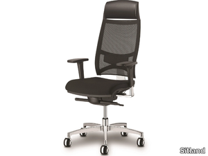 TEAM STRIKE - Executive chair with 5-spoke base with armrests _ Sitland