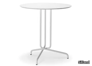 BISTROT - Round steel table _ Sitland