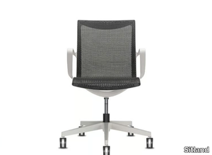 SOUL AIR - Office chair with armrests with 5-Spoke base _ Sitland