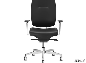 SPIRIT - Office chair with castors with 5-Spoke base _ Sitland