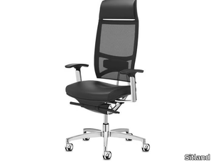 SPIRIT AIR - Height-adjustable office chair with headrest _ Sitland