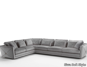 EXTRÒ - Corner sectional fabric sofa _ Siwa Soft Style