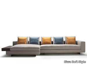 MOORE - Modular fabric sofa with removable cover _ Siwa Soft Style