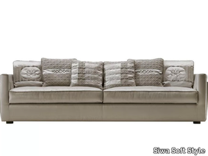 SHELL - Leather sofa _ Siwa Soft Style