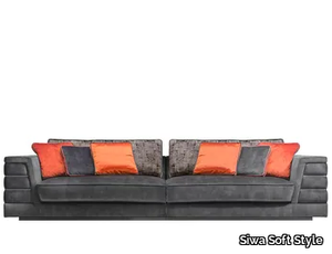 MADISON GRAND SOFÀ GLAMOUR - 3 seater fabric sofa _ Siwa Soft Style