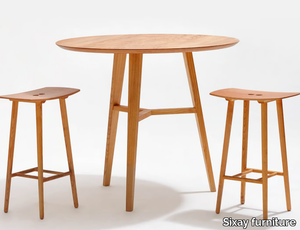 FINN - Solid wood high table _ Sixay furniture