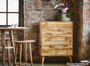 FINN - Solid wood chest of drawers _ Sixay furniture