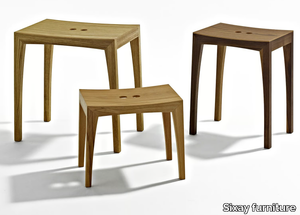 OTTO3 - Low wooden stool _ Sixay furniture