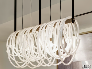 LASSO - LED blown glass pendant lamp _ SkLO