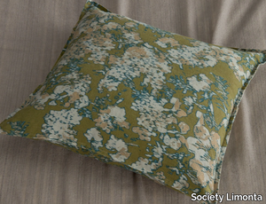 SPRING - Square linen cushion _ Society Limonta