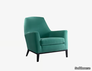 LIVIA - Fabric armchair _ Softhouse