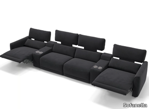 GALA KINO - 4 seater fabric sofa _ Sofanella