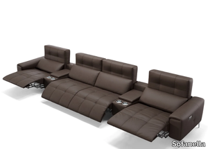 SALENTO KINO - 4 seater leather sofa _ Sofanella