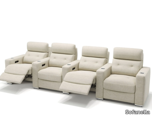 MATERA - 4 seater fabric sofa _ Sofanella