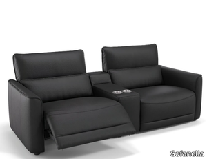 GALA KINO - 2 seater leather sofa _ Sofanella