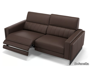 MARA - 2 seater leather sofa _ Sofanella