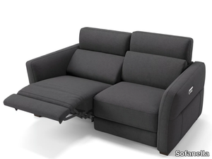 NOVARA - 2 seater fabric sofa _ Sofanella