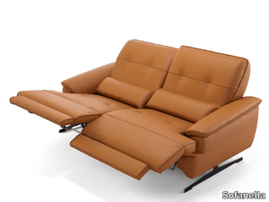 PERLO - 2 seater leather sofa _ Sofanella