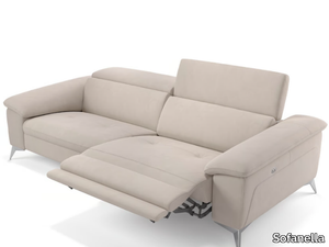 STELLA - 3 seater fabric sofa _ Sofanella