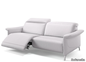 SAMANA - 3 seater leather sofa _ Sofanella