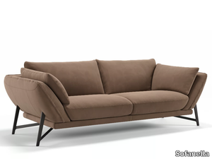 ESTELLA - 3 seater fabric sofa _ Sofanella