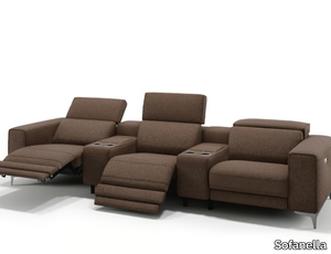 CUPELLO KINO - 3 seater fabric sofa _ Sofanella