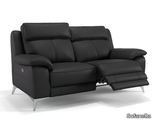 ALIANO - 2 seater leather sofa _ Sofanella