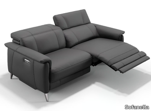 BARLETTA - 3 seater leather sofa _ Sofanella