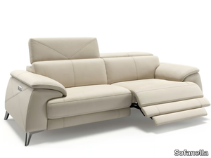 CASINA - 3 seater leather sofa _ Sofanella