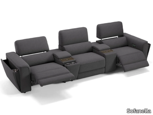 ARONA - 3 seater fabric sofa _ Sofanella