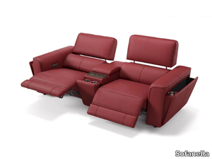 ARONA - 2 seater leather sofa _ Sofanella