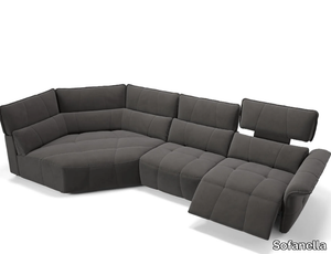 ADRIA - Corner fabric sofa _ Sofanella