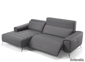 BELLA MINI - Corner leather sofa _ Sofanella