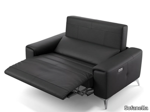 BELLA MINI - 2 seater leather sofa _ Sofanella