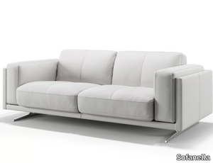 BELLANTE - 2 seater leather sofa _ Sofanella