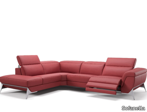 ARINA - Corner leather sofa _ Sofanella