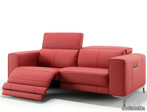 CUPELLO - 3 seater leather sofa _ Sofanella