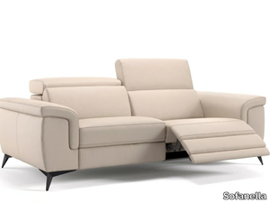 AMARO - 3 seater leather sofa _ Sofanella