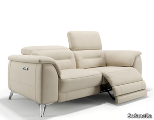 GANDINO - 2 seater leather sofa _ Sofanella