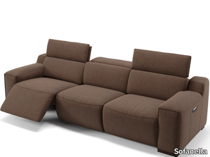 LORETO XXL - 3 seater fabric sofa _ Sofanella