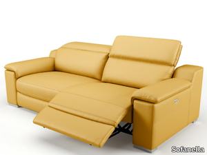 MACELLO - 3 seater leather sofa _ Sofanella