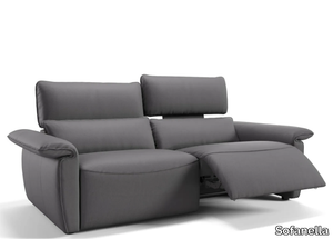 MERIDA - 3 seater leather sofa _ Sofanella