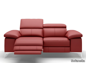 MILANO - 2 seater leather sofa _ Sofanella