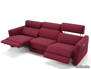 NOVARA XXL - 3 seater fabric sofa _ Sofanella