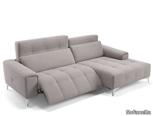 SALENTO - Fabric sofa with chaise longue _ Sofanella