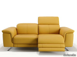 SERRI - 2 seater leather sofa _ Sofanella